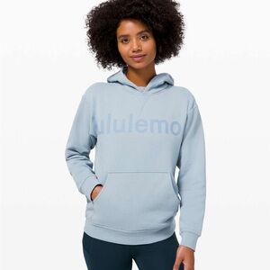 Lululemon Blue Hoodie Sweater Sz 4